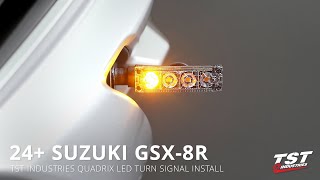 How to Install Quadrix LED Front Pod Turn Signals by TST Industries [upl. by Lud]