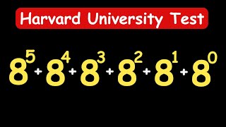 Harvard Entrance Exams  99 of Students Failed This Tricky Math Test  maths [upl. by Issim526]