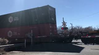 Freight Train  Piscataway New Jersey [upl. by Cower]