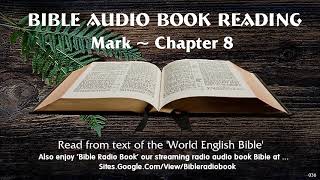 Mark chapter 8  Audio Bible Reading  New Testament from the World English Bible [upl. by Reitman]