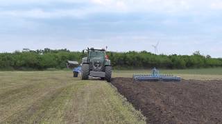 Fendt 936 Lemken Diamant 10 [upl. by Assenaj]