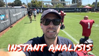 Instant Analysis of Day 2 of 49ers Training Camp [upl. by Webber344]