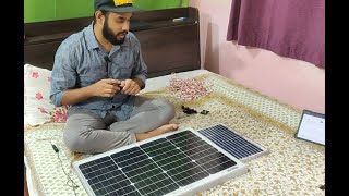 Loom Solar Panel 50 Watt Installation amp Demo  Best Mono Crystalline Solar Panel on Amazon  DNA 365 [upl. by Merell]