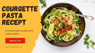 Gezond recept Courgette spaghetti bolognese [upl. by Ahsaeit272]