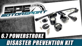 SPEs NEW 67 POWERSTROKE DISASTER PREVENTION KIT and EXO FILTER SYSTEM [upl. by Acie]