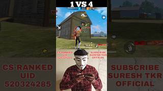 4 Finger Handcame Gameplay 1vs4  Xiaomi 12 Pro 5G 999 fps 155Hz Max  21 Year Experience shorts [upl. by Zacks]