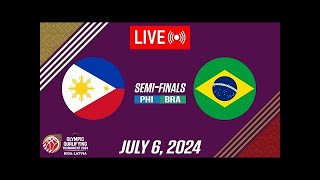 FIBA WORLD CUP GILAS PILIPINAS VS BRAZIL SEMI FINALS  2024 LIVE SCORE [upl. by Harli]