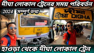 Howrah to Digha Local Train 2024  Santragachi to digha local train Journey Panskura to digha local [upl. by Oremo]