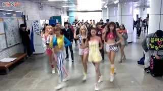 BLADY  Blood Type B Girl Flash Mob Ver MV HD [upl. by Calla]