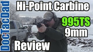 HiPoint 995TS 9mm Carbine Review [upl. by Errised]