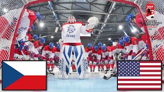 ČESKO VS USA FINÁLE MISTROVSTVÍ SVĚTA ŽEN U18 2024 [upl. by Gilus253]