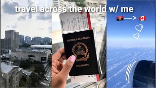 Traveling across the world for college ALONE  Moving to Canada vlog [upl. by Marquis]