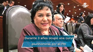 PRI lamenta muerte de Carmen Salinas la actriz que no quería ser diputada [upl. by Eugenia]