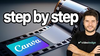 How to Edit Video in CANVA in 2024 [upl. by Airednaxela347]