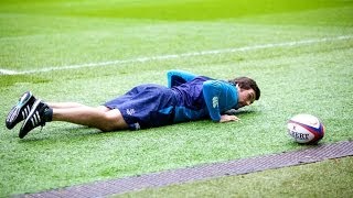 England Sevens fitness test  The Malcom [upl. by Lhok]