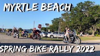 Bike Week 2022 Fall Bike Rally in Myrtle Beach South Carolina [upl. by Teik]