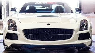 RENNtech Mercedes SLS Black Series w Headers amp ECU Dyno Loud [upl. by Hercule]