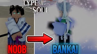 Roblox Type Soul Obtaining ICE BANKAI As TOSHIRO HITSUGAYA PROGRESSION [upl. by Amrita641]