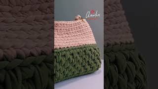 Tutorial BOLSA de Crochê GRÁTIS sem PEGADINHA bolsacroche crochet crochetpatterns [upl. by Mulry]