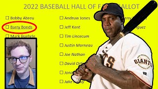 2022 Hall of Fame Ballot a breakdown [upl. by Aihsercal139]