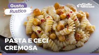 PASTA e CECI super cremosa – Così non l’avete mai mangiata Da provare subito ❤️🌱 [upl. by Ravid908]