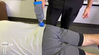 Sciatica  Mechanical Percussion Massage Method [upl. by Leventis147]