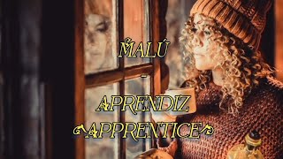 Malú  Aprendiz English lyrics [upl. by Yelhs]