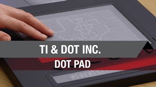 TI amp Dot Inc Discussing the innovative technology behind the Dot Pad accessibility tablet [upl. by Ahse186]