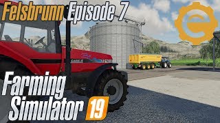 Lets Play Farming Simulator 19  Felsbrunn 7  Harvesting new tipper [upl. by Ahcropal]