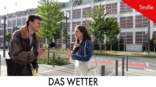 IST SOMMER VORBEI  Straßenumfrage Frankfurt [upl. by Karolina]