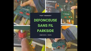 LIDL DEFONCEUSE PARKSIDE POFA 12V [upl. by Map]