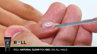 Gelish Polygel One Color Overlay  NAGELPRODUCTENNL [upl. by Ativad]