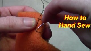 How to Sew by Hand [upl. by Levine959]