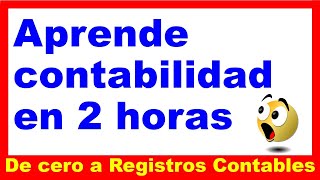 Aprende Contabilidad en 2 HORAS 🤓 [upl. by Tzong]