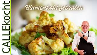 Blumenkohl in Ei und Butter gebraten  Tradition pur  Omas Rezept [upl. by Anigger496]