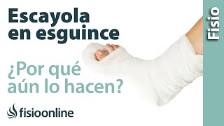 ¿Por qué los médicos siguen escayolando los esguinces de tobillo [upl. by Nymzaj]