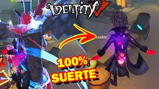 UN FOOLS QUE JUEGA RARO Y MUCHA SUERTE CON LA ESCOTILLA  IDENTITY V [upl. by Enavi210]