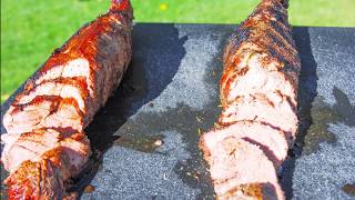 Grilled Pork Loin on the BBQ  How to Grill Pork Tenderloin [upl. by Yebot]