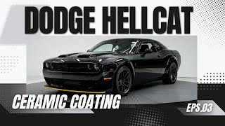 Dodge Challenger Hellcat “Jailbreak” Ceramic Coating [upl. by Althea]