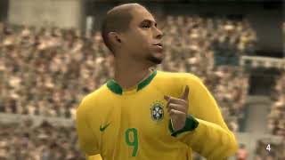 Brasil vs Argentina FIFA 07 [upl. by Ornstead527]