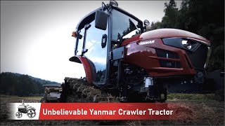 New Unbelievable Yanmar Crawler Tractor [upl. by Hali]