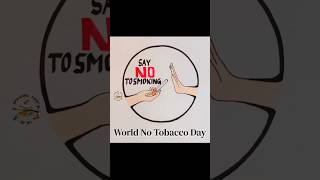 No Tobacco day drawing  No smoking drawing  world no tobacco day drawing drawing shorts [upl. by London370]