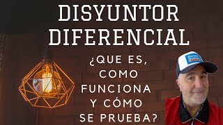 DISYUNTOR DIFERENCIAL QUE ES [upl. by Nreval]