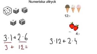 Numeriska uttryck [upl. by Wernda]