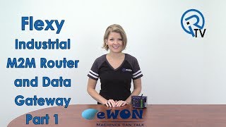 eWON Flexy Industrial M2M Router amp Data Gateway [upl. by Salena]