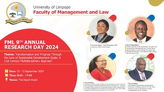 FACULTY OF MANAGEMENT AND LAW 9TH ANNUAL RESEARCH DAY 2024  DAY 2 [upl. by Anissej834]