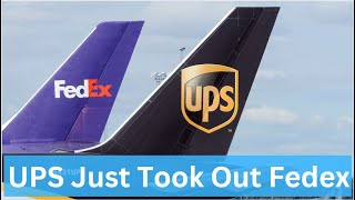 UPS Just Overtook Fedex For Good [upl. by Hoag834]