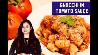 Potato Gnocchi Pasta Recipe  Creamy Potato Gnocchi Pasta  IndianStyle Potato Pasta Recipe [upl. by Dyrrej]