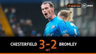 Chesterfield vs Bromley 32  Hosts book their place at Wembley  National League Highlights [upl. by Helaina364]