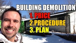 How to Demolish Buildings  Price Procedure and Plan [upl. by Salas]